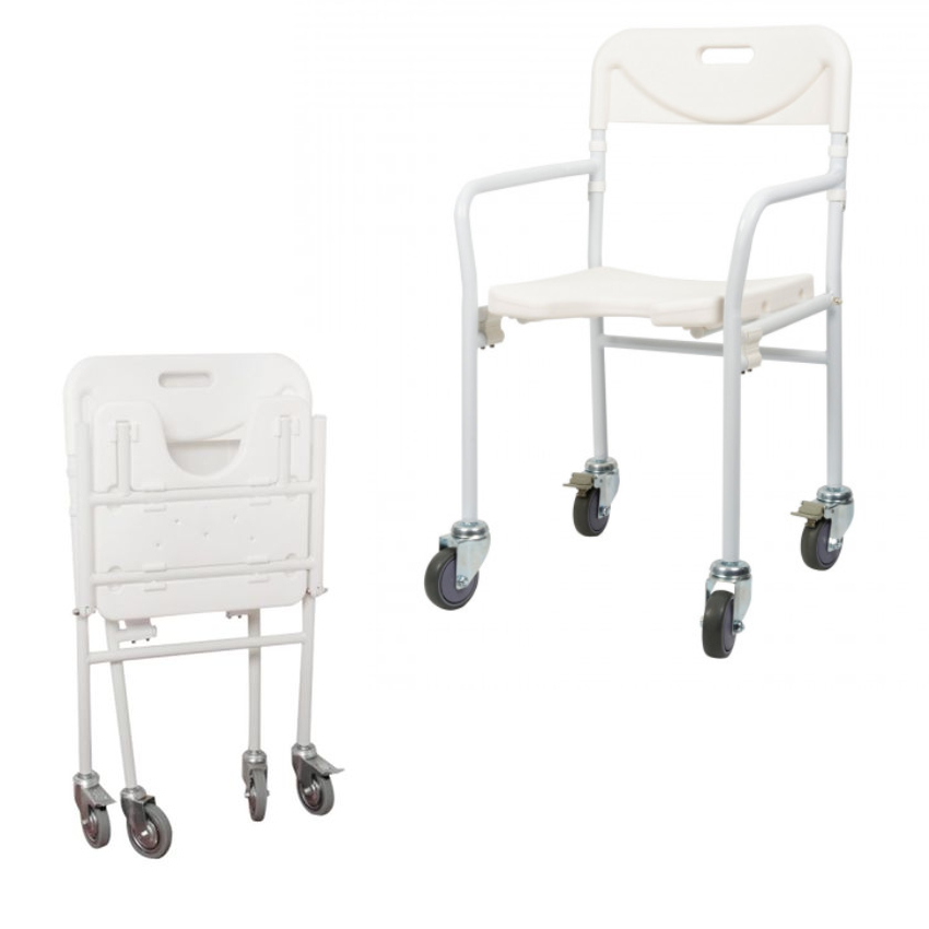 כסא מקלחת עם גלגלים TOBAGO