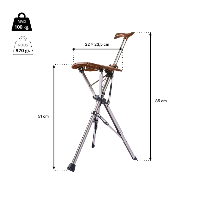 Ta Da Chair מקל מושב – תמונה 5