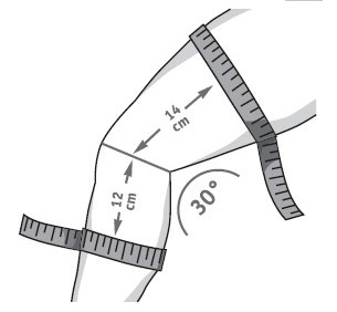 תומך ברך עים טבעת סיליקון גנוטריין GENUTRAIN – תמונה 3